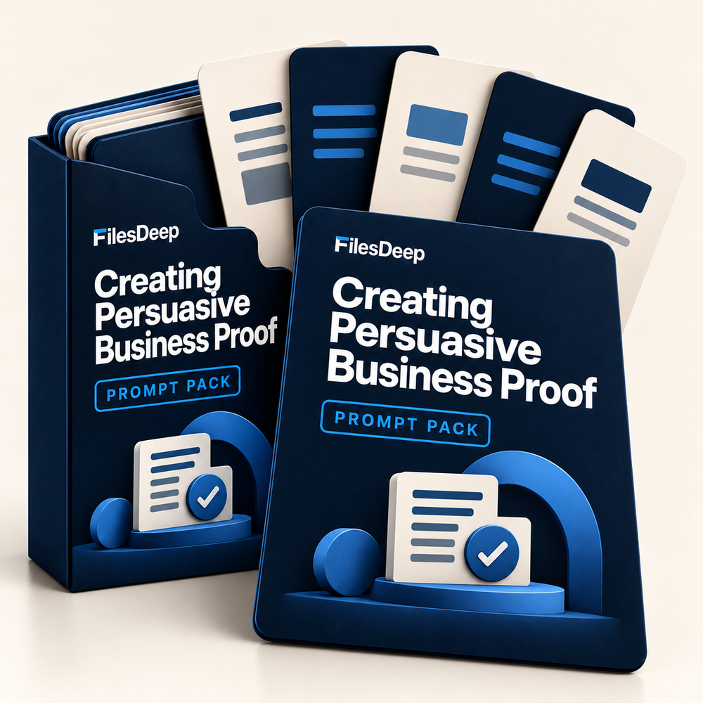 Creating Persuasive Business Proof