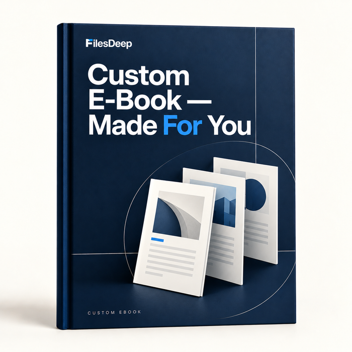 Custom E-Book — Made For You