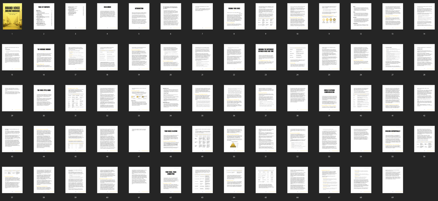 Brand Voice Breakthrough