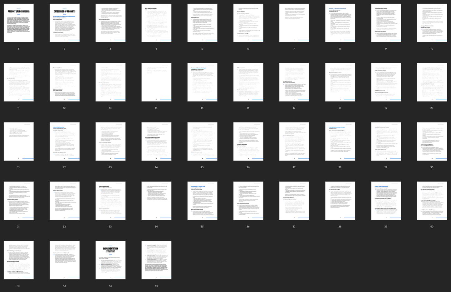 Product Launch Helper