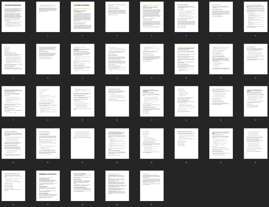 The Hybrid Writer’s Edge