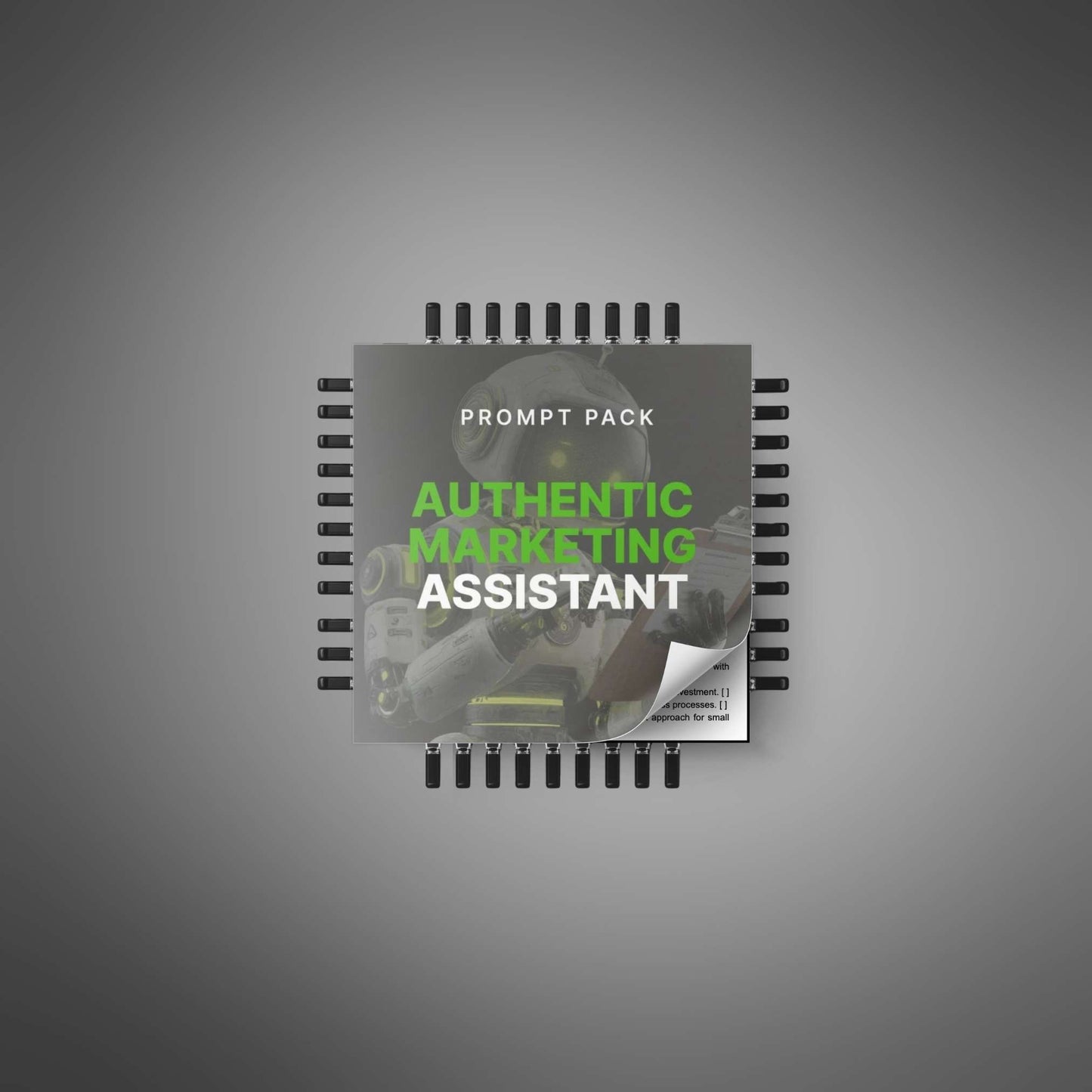 Authentieke marketingassistent