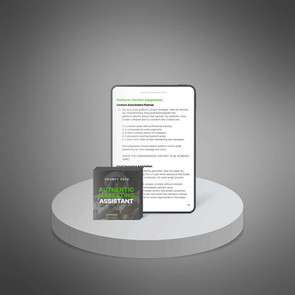 Authentieke marketingassistent