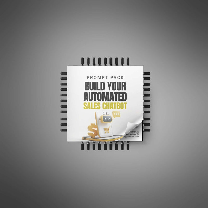 Build Your Automated Sales Chatbot