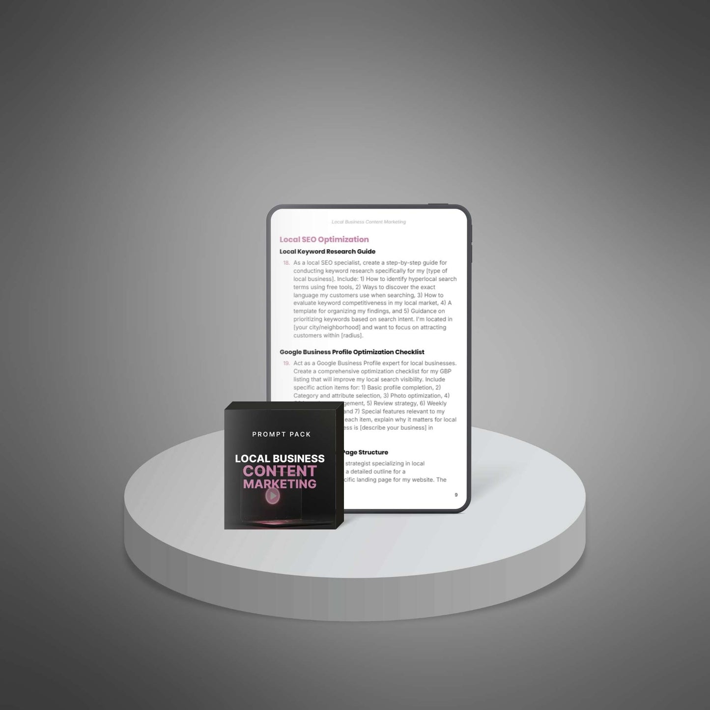 Local Business Content Marketing