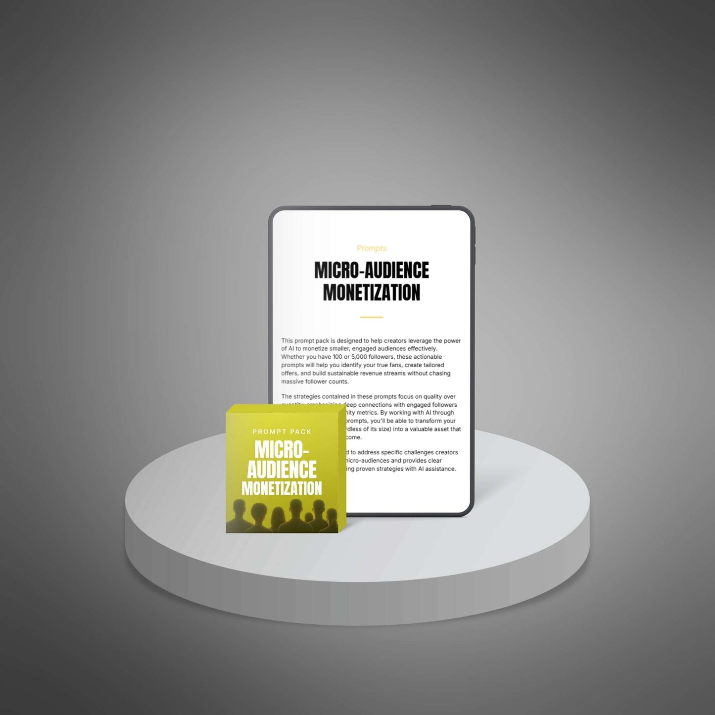 Micro-Audience Monetization