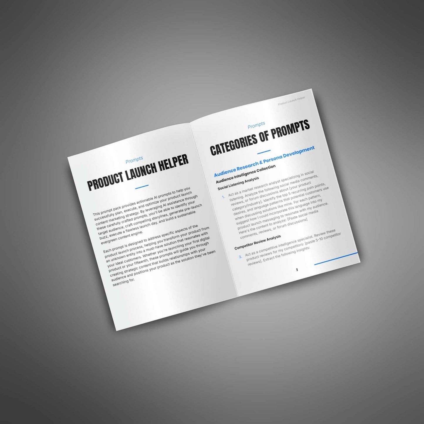 Product Launch Helper