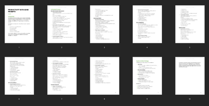 Productivity with ADHD