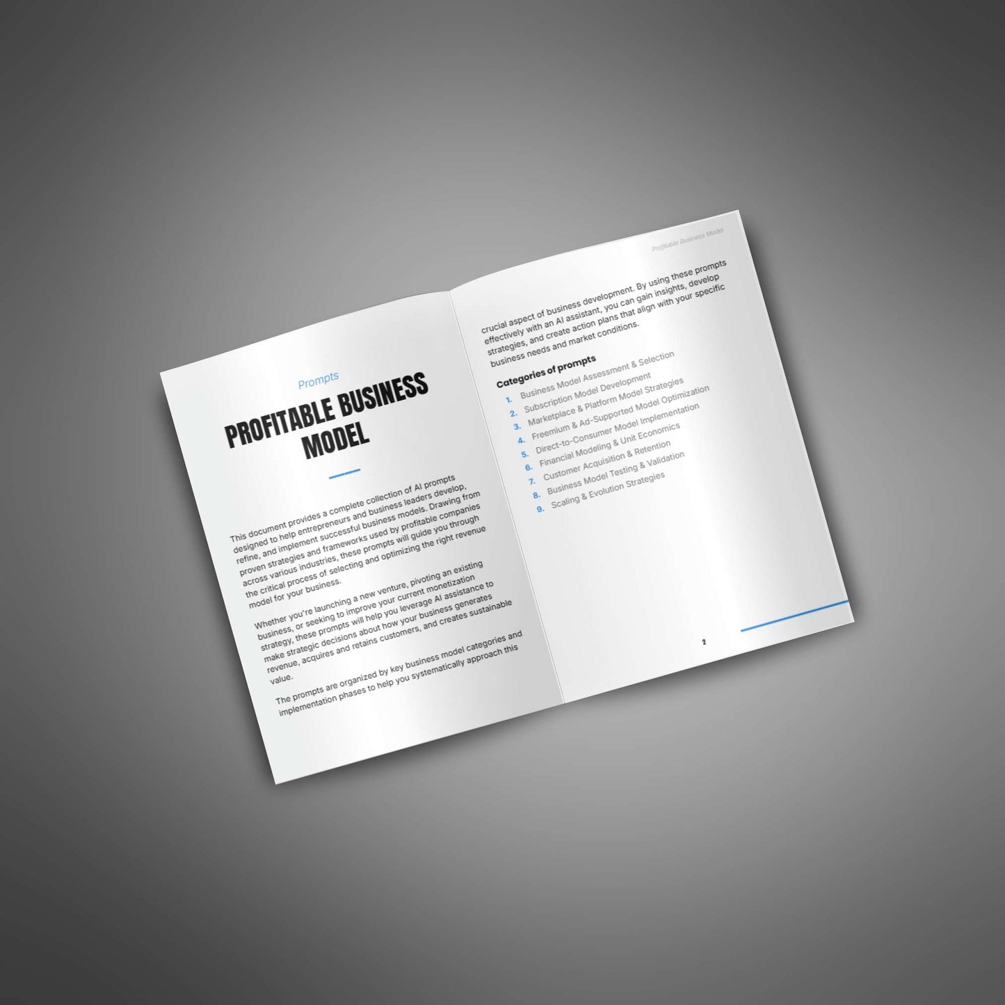 Profitable Business Model