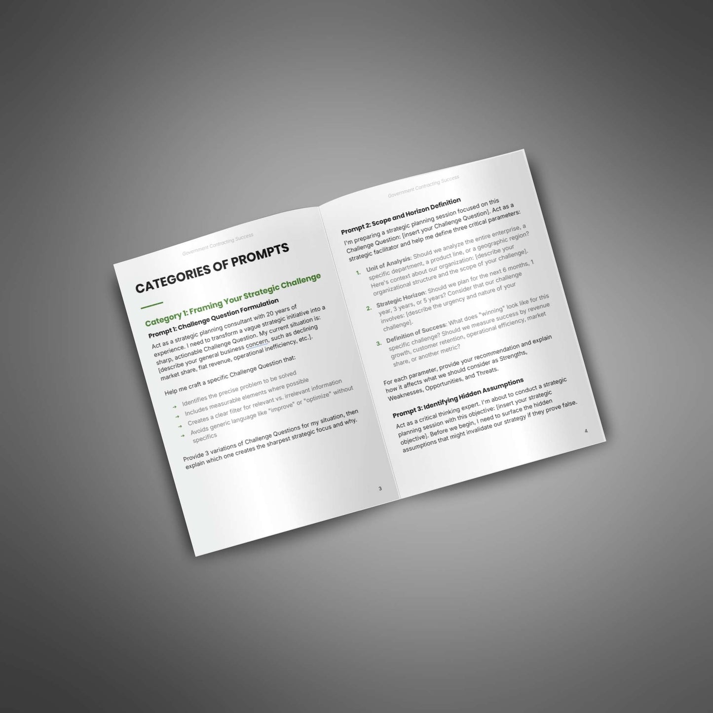 Strategic Planning Assistant