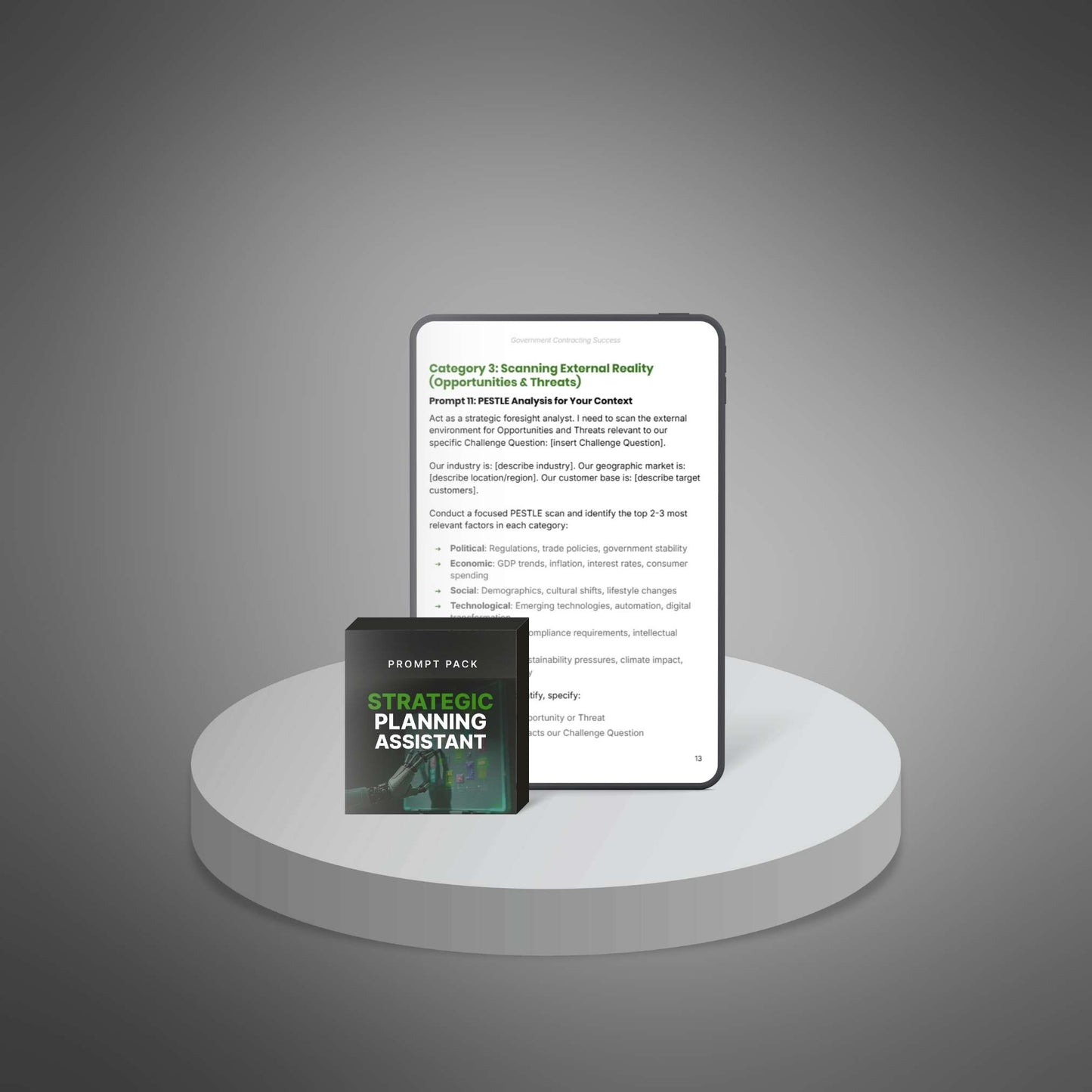 Strategic Planning Assistant