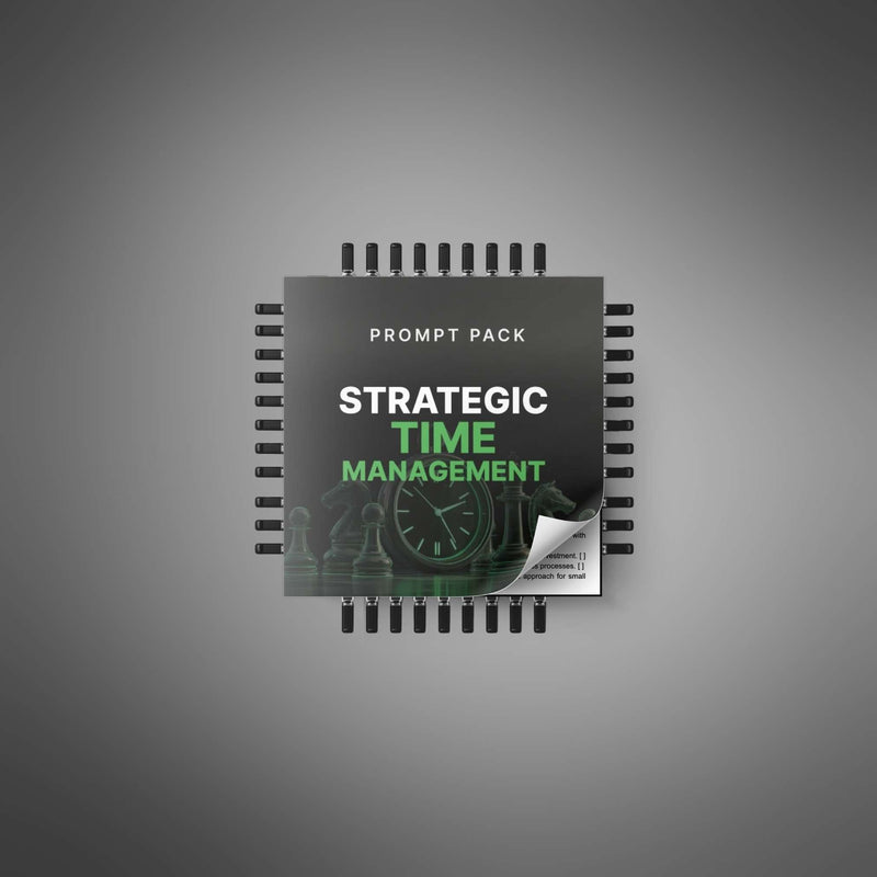 Strategic Time Management