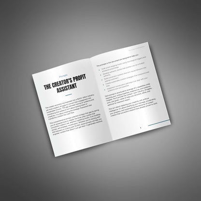 The Creator’s Profit Assistant
