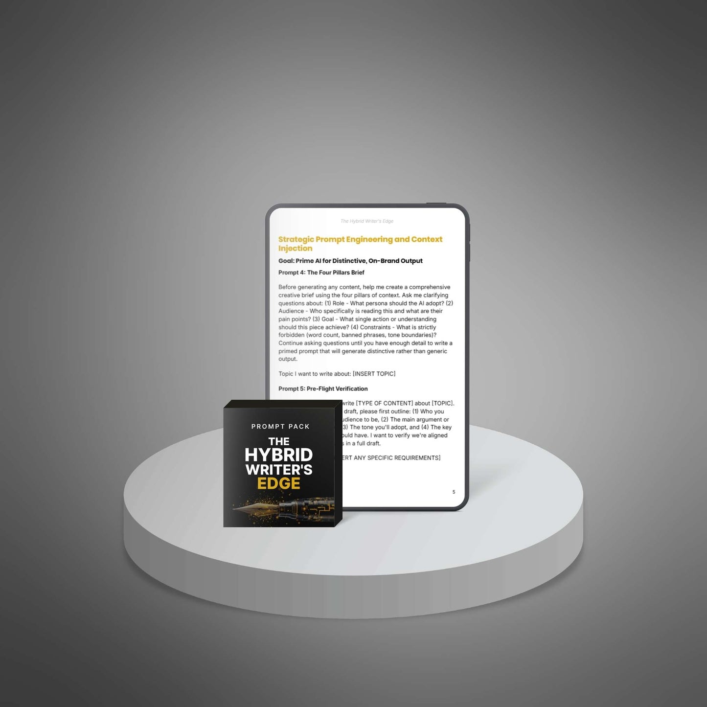 The Hybrid Writer’s Edge
