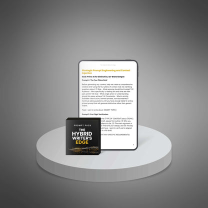 The Hybrid Writer’s Edge