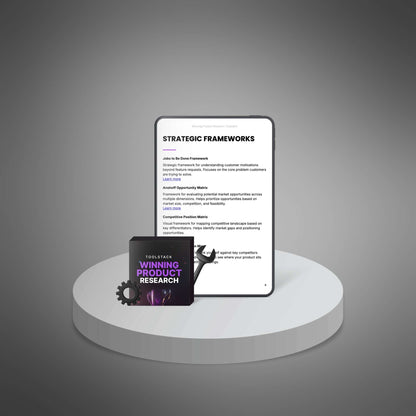Winning Product Research