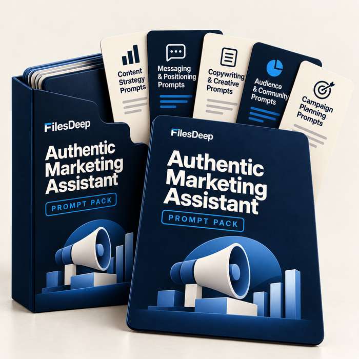 Authentieke marketingassistent