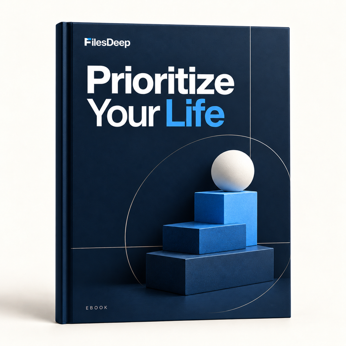 Prioritize Your Life