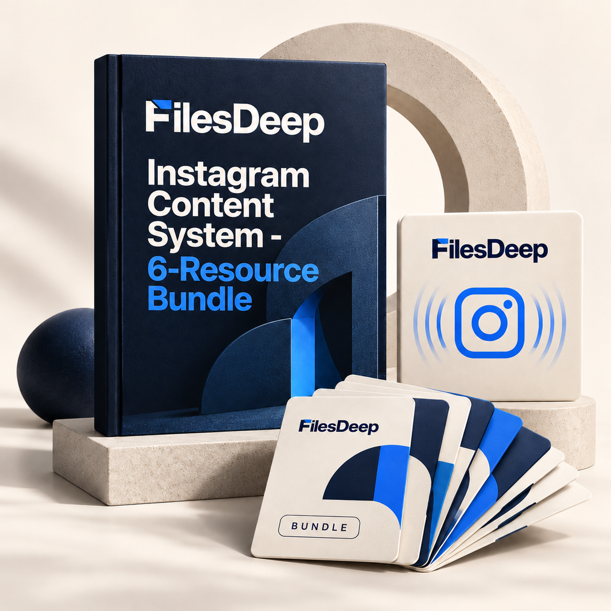 FilesDeep Instagram Content System - 6-Resource Bundle - Bundle